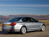 BMW 535i Sedan UK-spec (F10) 2010 wallpapers