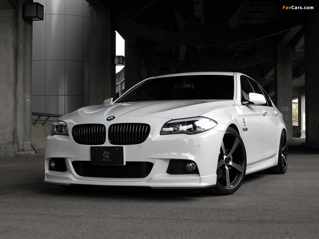 3D Design BMW 5 Series M Sports Package (F10) 2010 wallpapers (1024 x 768)