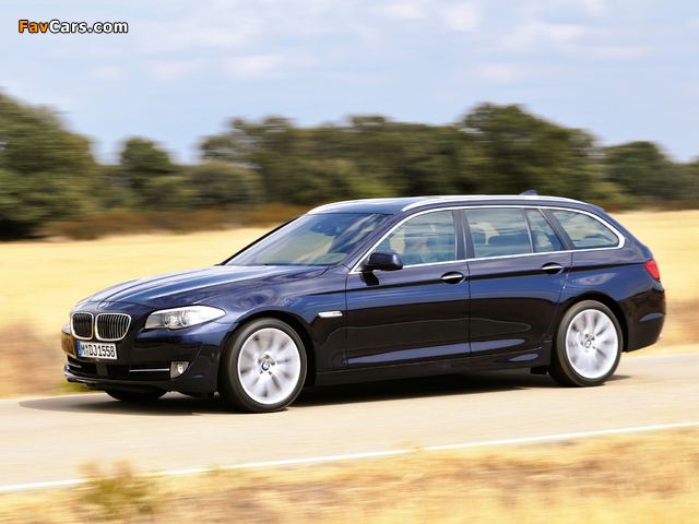 BMW 5 Series Touring (F11) 2010–13 wallpapers (640 x 480)