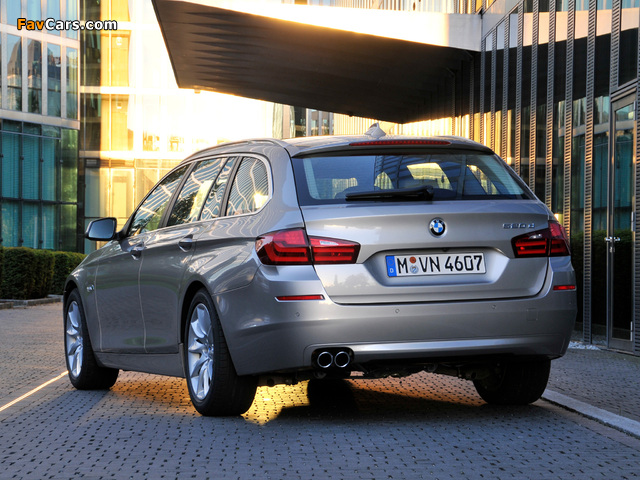 BMW 520d Touring (F11) 2010–13 wallpapers (640 x 480)