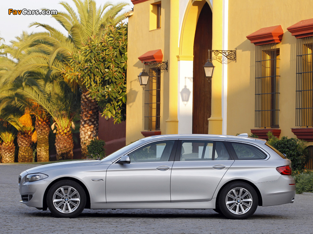 BMW 520i Touring (F11) 2011 images (640 x 480)