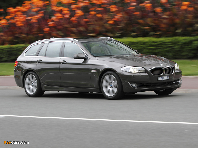 BMW 535i Touring AU-spec (F11) 2011 wallpapers (800 x 600)