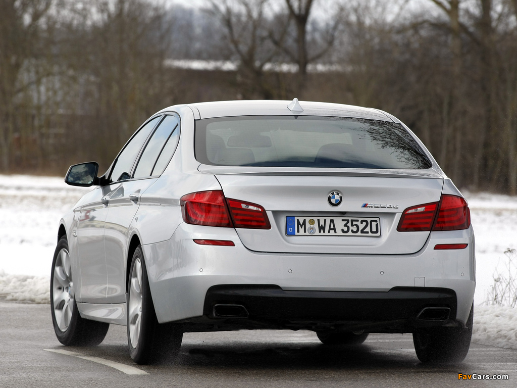 BMW M550d xDrive Sedan (F10) 2012 images (1024 x 768)