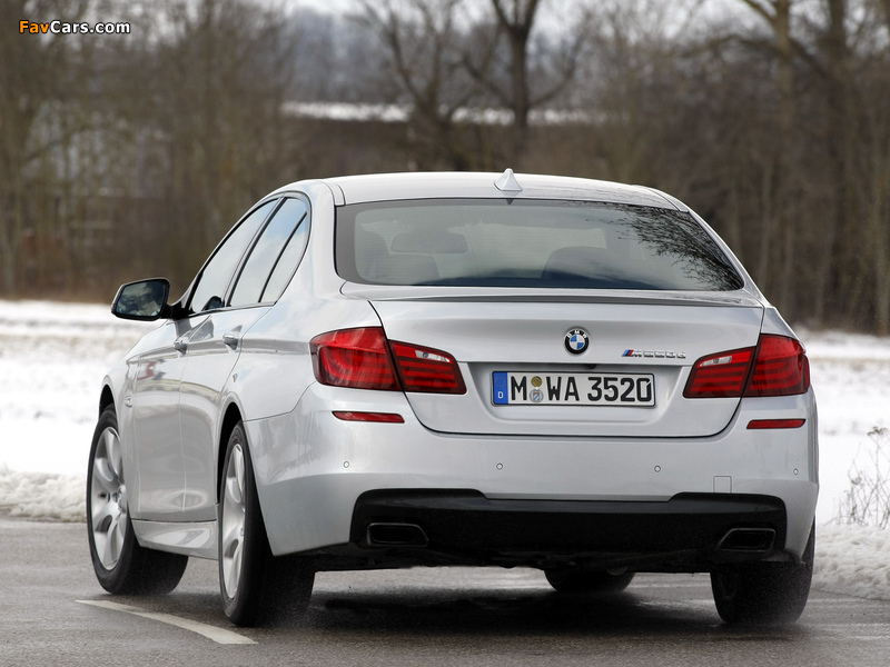 BMW M550d xDrive Sedan (F10) 2012 images (800 x 600)