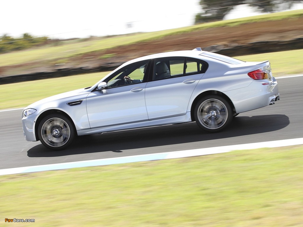 BMW M5 AU-spec (F10) 2012 images (1024 x 768)