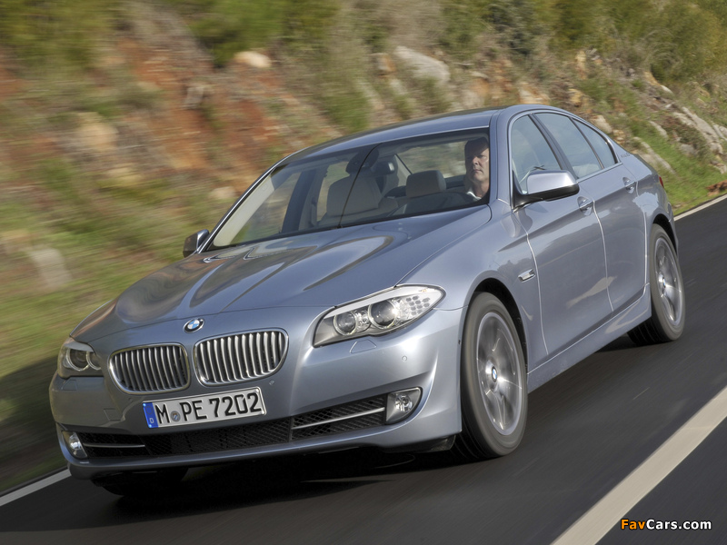 BMW ActiveHybrid 5 (F10) 2012–13 images (800 x 600)