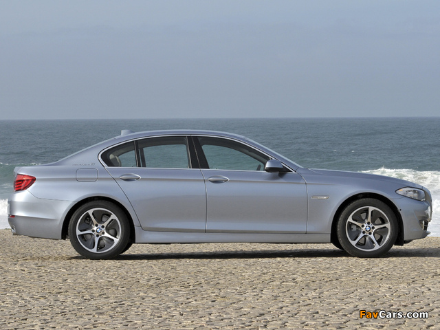 BMW ActiveHybrid 5 (F10) 2012–13 photos (640 x 480)