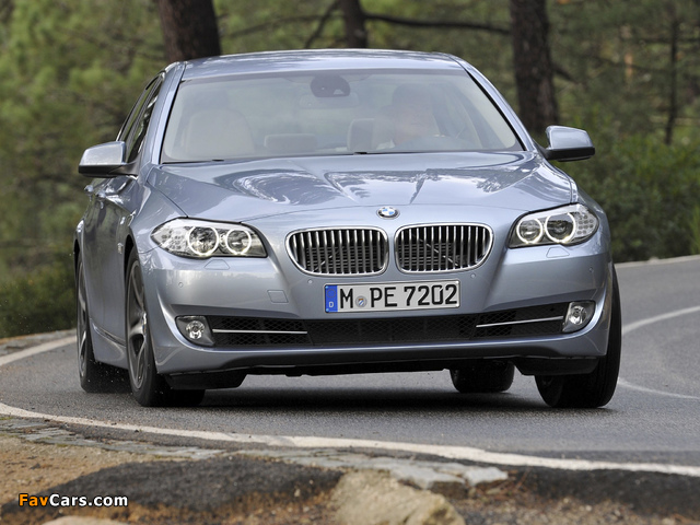 BMW ActiveHybrid 5 (F10) 2012–13 pictures (640 x 480)