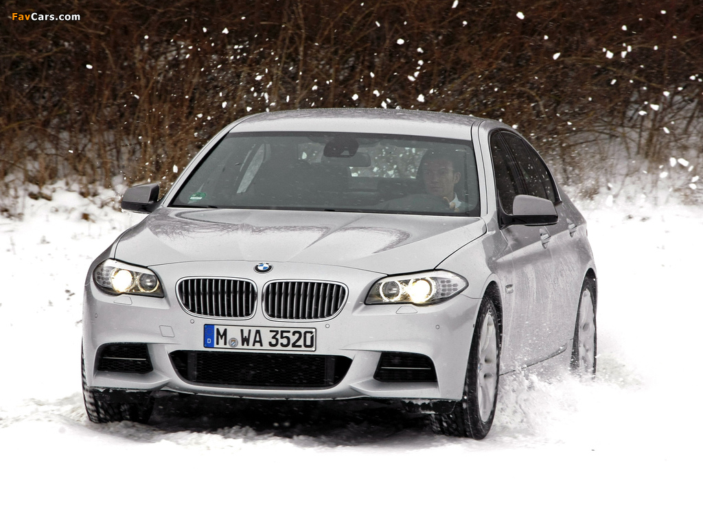 BMW M550d xDrive Sedan (F10) 2012 pictures (1024 x 768)