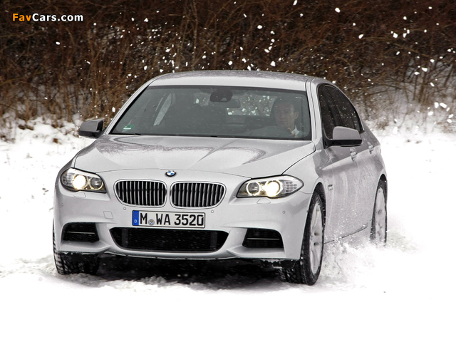 BMW M550d xDrive Sedan (F10) 2012 pictures (640 x 480)