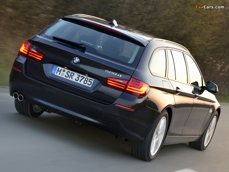 BMW 520d Touring (F11) 2013 images (800 x 600)