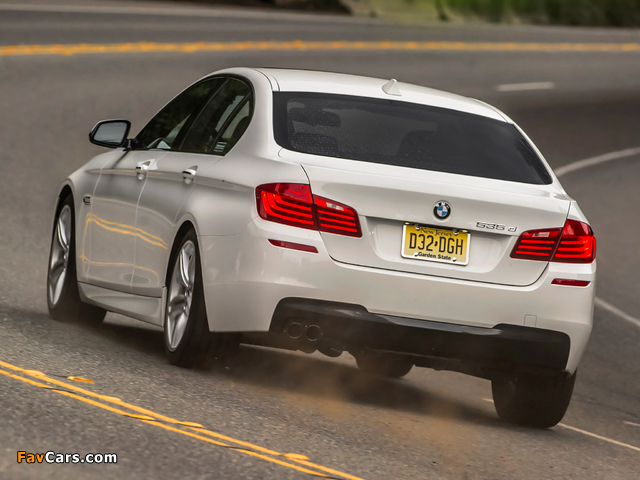 BMW 535d Sedan M Sport Package US-spec (F10) 2013 images (640 x 480)