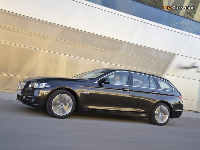 BMW 530d xDrive Touring Modern Line (F11) 2013 images (640 x 480)