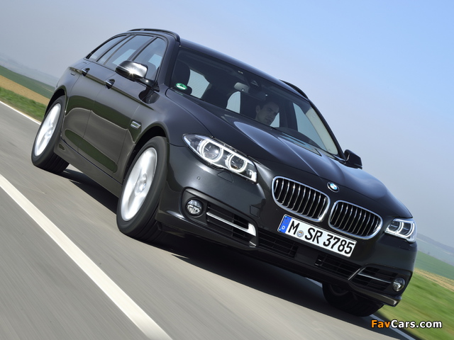 BMW 520d Touring (F11) 2013 photos (640 x 480)