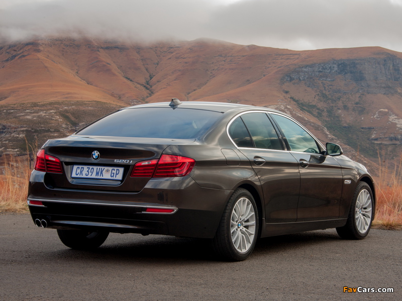 BMW 520i Sedan Luxury Line ZA-spec (F10) 2013 photos (800 x 600)