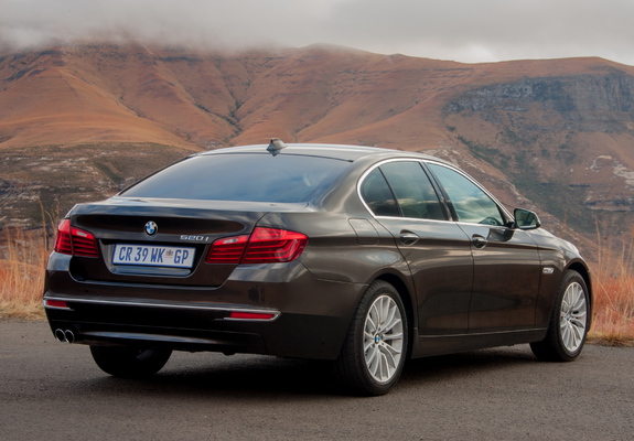 BMW 520i Sedan Luxury Line ZA-spec (F10) 2013 photos