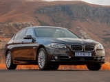 BMW 520i Sedan Luxury Line ZA-spec (F10) 2013 photos