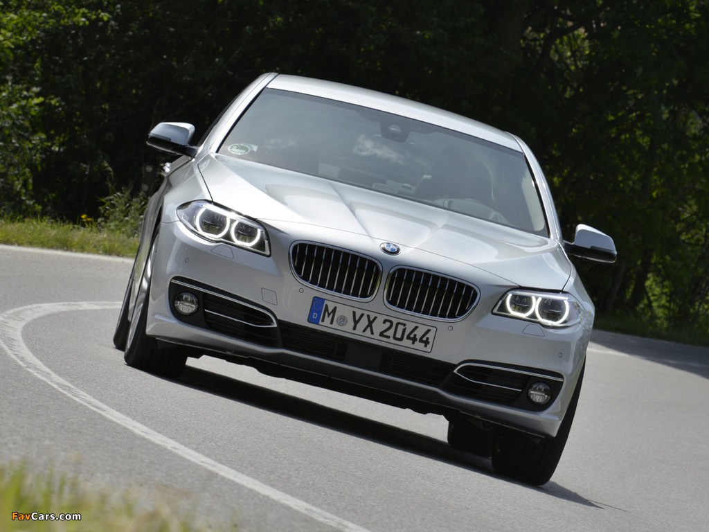 BMW 530d Sedan Luxury Line (F10) 2013 photos (1024 x 768)