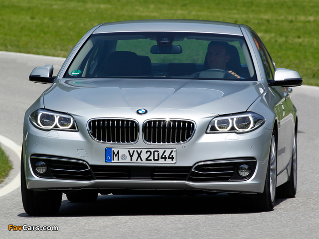 BMW 530d Sedan Luxury Line (F10) 2013 photos (640 x 480)