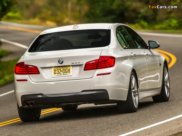 BMW 535d Sedan M Sport Package US-spec (F10) 2013 pictures (640 x 480)