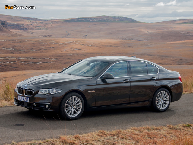 BMW 520i Sedan Luxury Line ZA-spec (F10) 2013 pictures (640 x 480)