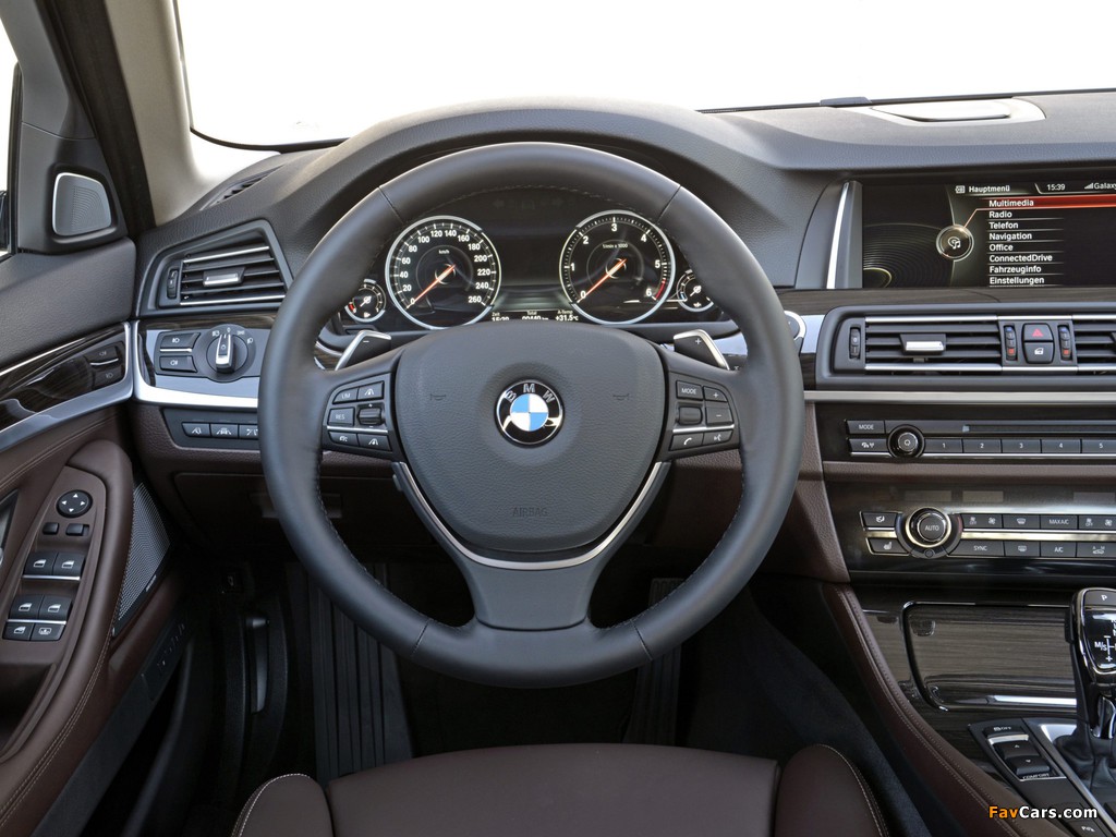 BMW 530d Sedan Luxury Line (F10) 2013 pictures (1024 x 768)