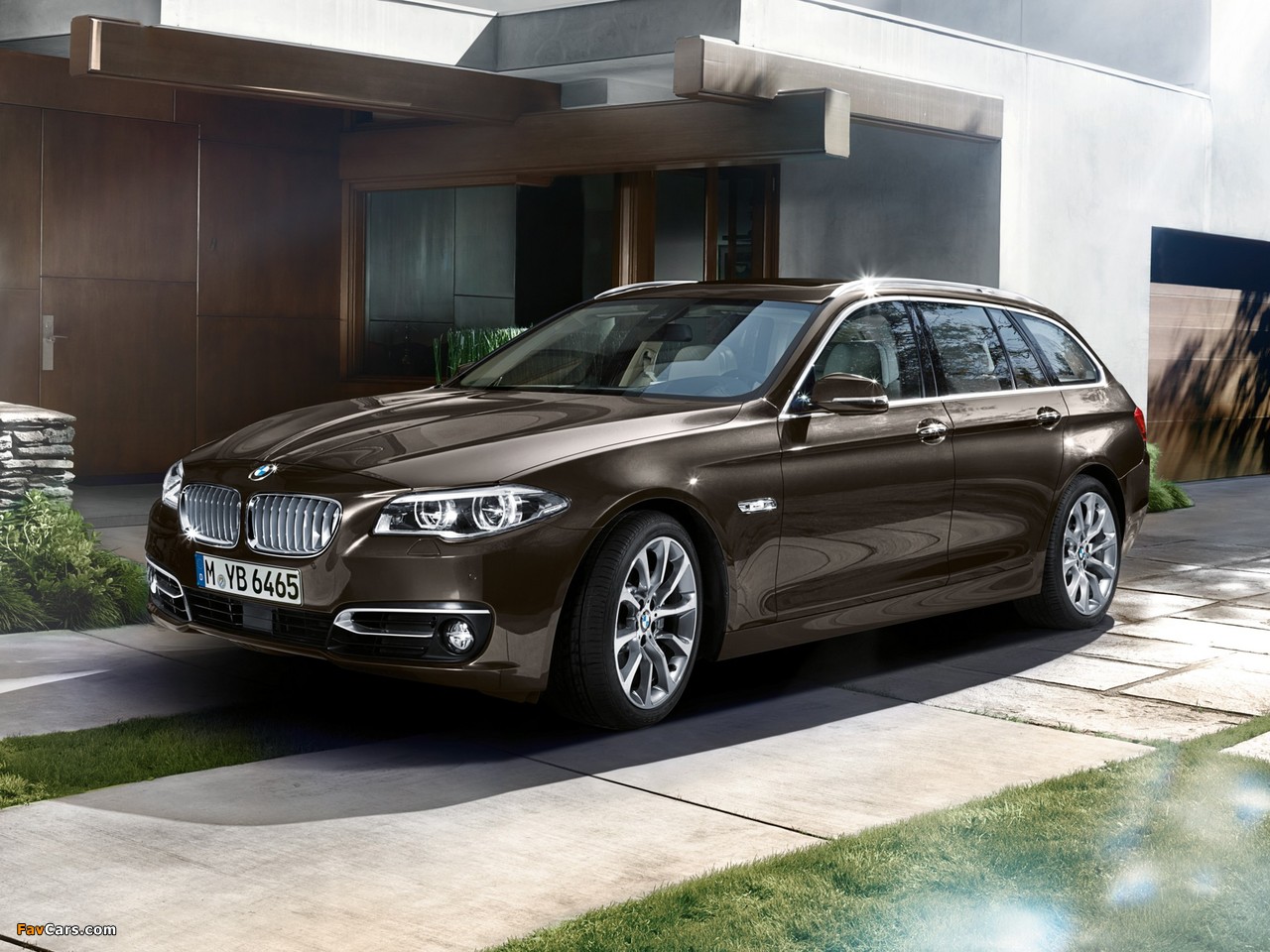 BMW 530d xDrive Touring Modern Line (F11) 2013 pictures (1280 x 960)