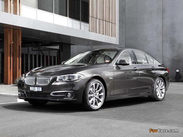 BMW 535d Sedan AU-spec (F10) 2013 wallpapers (640 x 480)