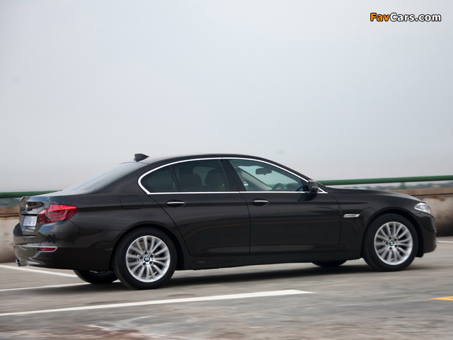 BMW 520i Sedan Luxury Line ZA-spec (F10) 2013 wallpapers (640 x 480)