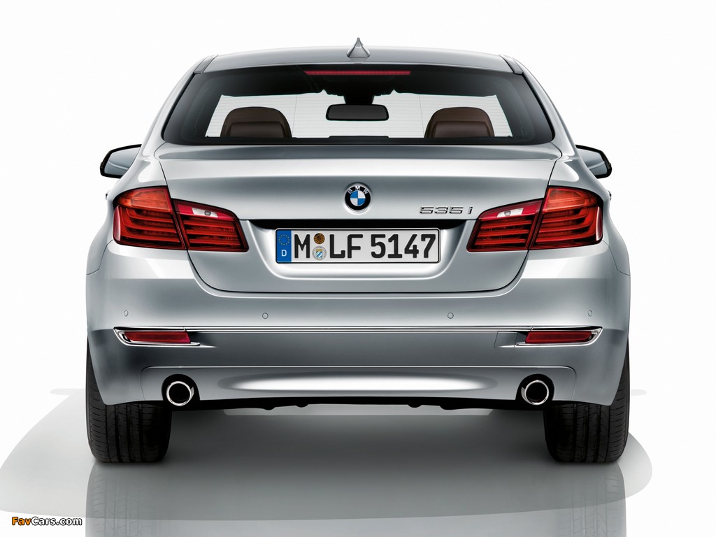 BMW 535i Sedan Luxury Line (F10) 2013 wallpapers (1024 x 768)