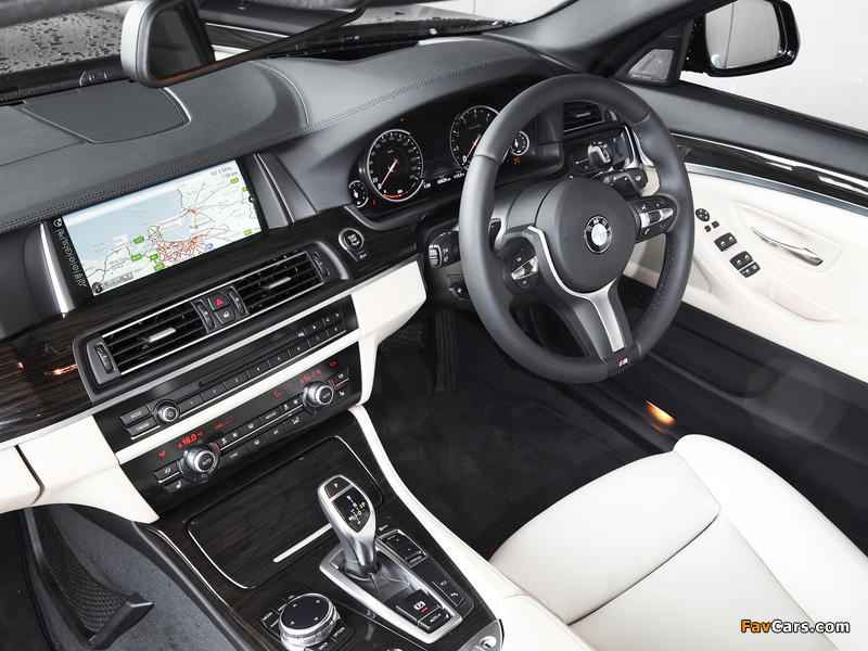 BMW 550i Sedan M Sport Package AU-spec (F10) 2013 wallpapers (800 x 600)