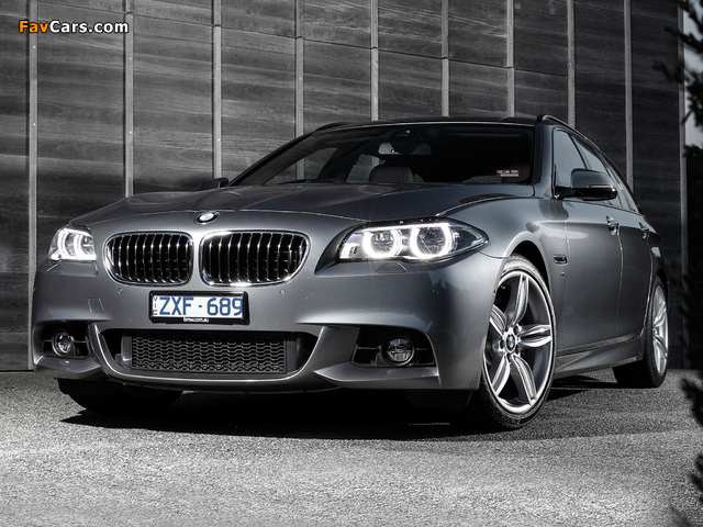 BMW 535i Touring M Sport Package AU-spec (F11) 2014 wallpapers (640 x 480)