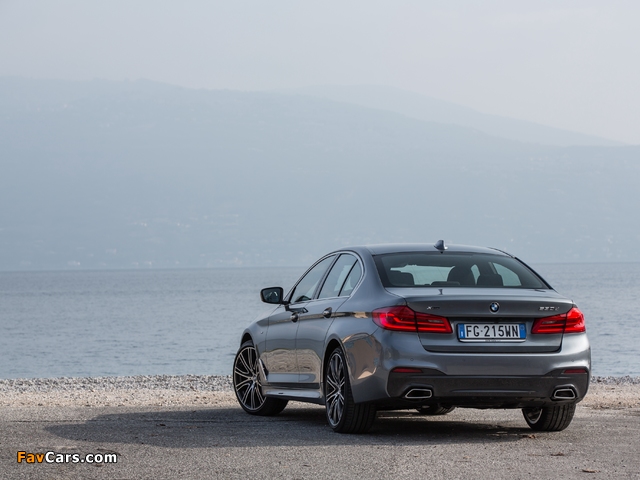 BMW 530d xDrive Sedan M Sport (G30) 2017 images (640 x 480)