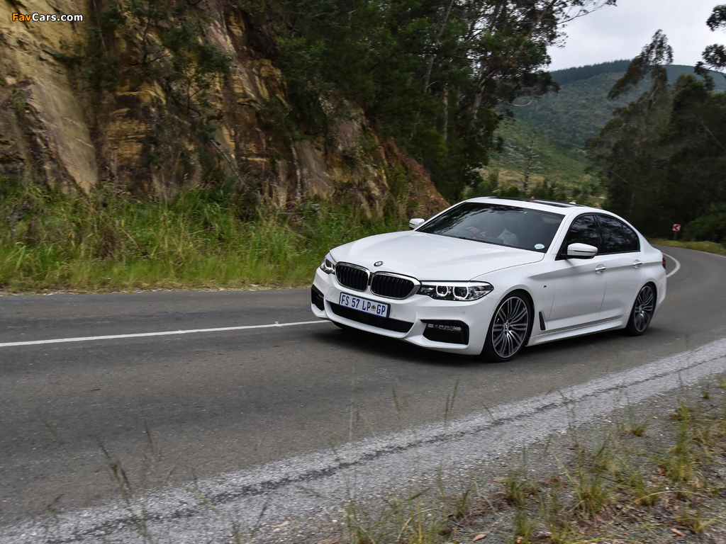 BMW 520d Sedan M Sport ZA-spec (G30) 2017 images (1024 x 768)