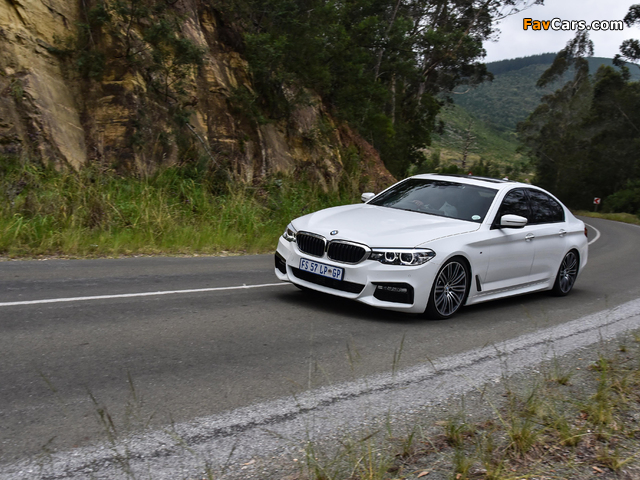 BMW 520d Sedan M Sport ZA-spec (G30) 2017 images (640 x 480)