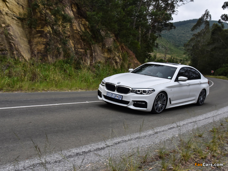 BMW 520d Sedan M Sport ZA-spec (G30) 2017 images (800 x 600)