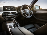 BMW 520d SE Sedan UK-spec (G30) 2017 pictures