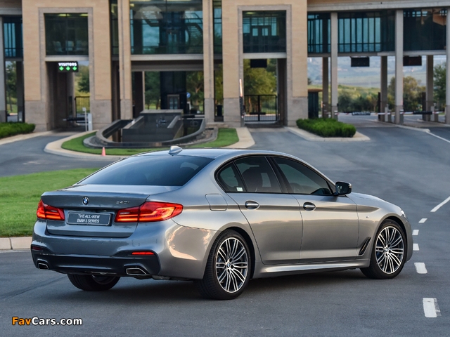 BMW 540i Sedan M Sport ZA-spec (G30) 2017 pictures (640 x 480)