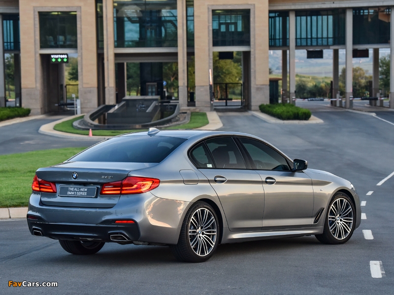 BMW 540i Sedan M Sport ZA-spec (G30) 2017 pictures (800 x 600)