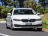 BMW 520d Sedan Luxury Line AU-spec (G30) 2017 pictures