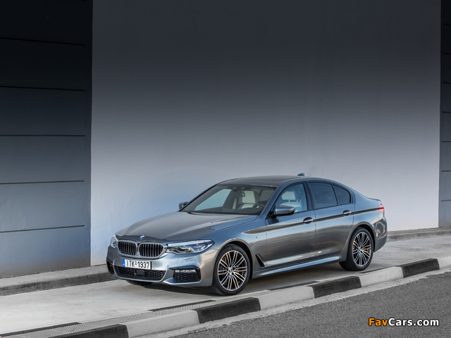 BMW 520d Sedan M Sport (G30) 2017 pictures (640 x 480)