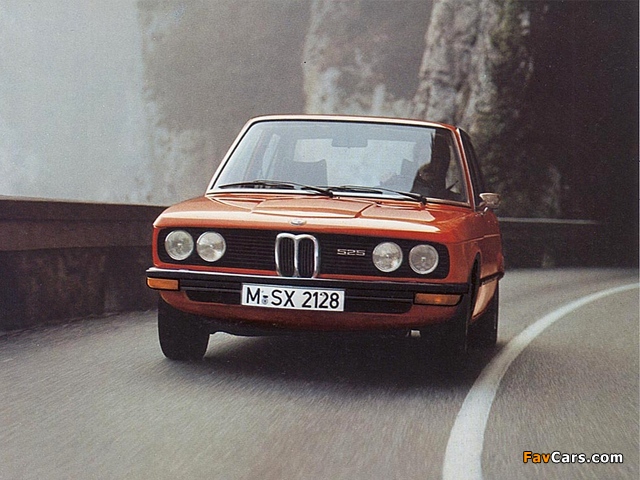 BMW 525 Sedan (E12) 1973–76 images (640 x 480)