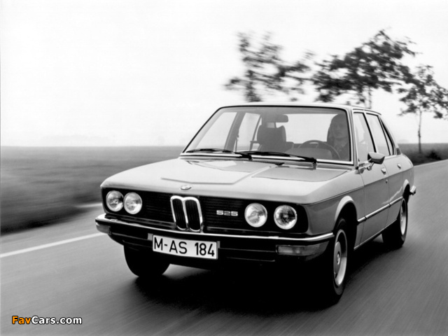 BMW 525 Sedan (E12) 1973–76 photos (640 x 480)