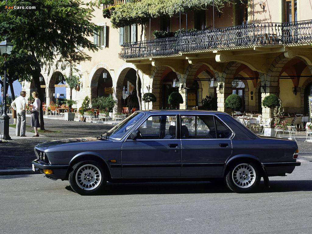 BMW 528i Sedan (E28) 1981–87 images (1024 x 768)