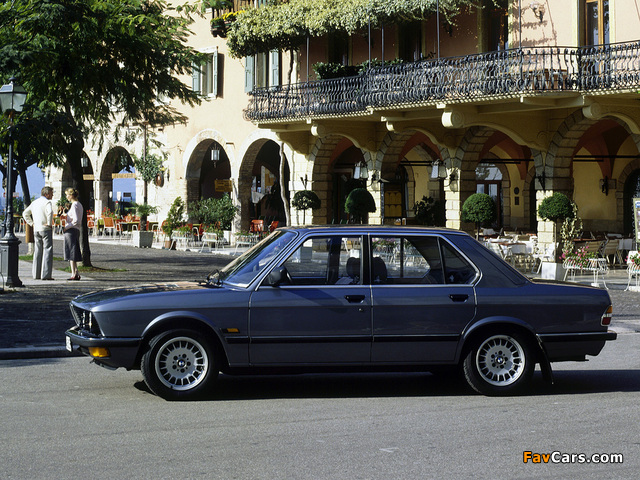 BMW 528i Sedan (E28) 1981–87 images (640 x 480)
