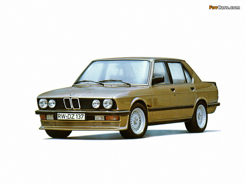 BMW 528i Sedan (E28) 1981–87 wallpapers (800 x 600)
