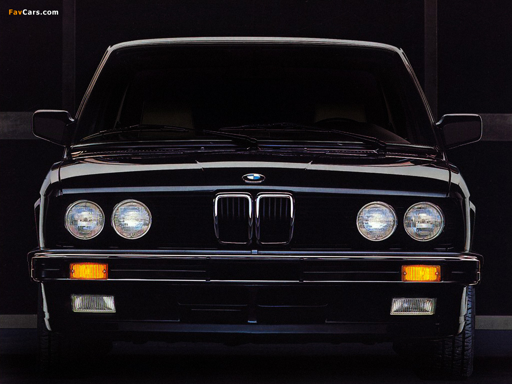 BMW 5 Series Sedan US-spec (E28) 1982–88 wallpapers (1024 x 768)