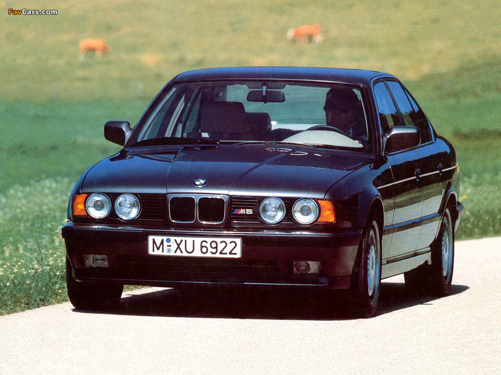 BMW M5 (E34) 1988–92 pictures (1024 x 768)