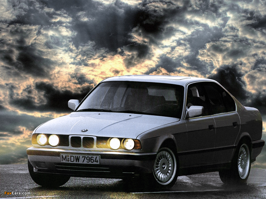 BMW M5 (E34) 1988–92 wallpapers (1024 x 768)
