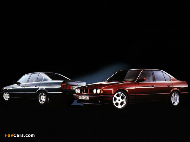 BMW 5 Series E34 photos (640 x 480)